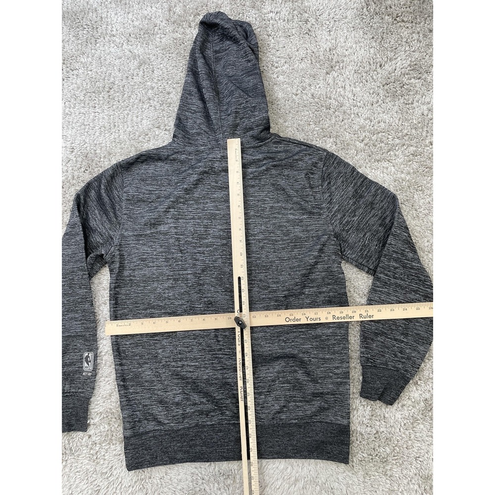 NBA Hoodie Sweatshirt Mens Small Gray Pullover Basketball NBA Fan Apparel - Picture 6 of 7